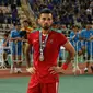 Gelandang Timnas Indonesia, Stefano Lilipaly termangu usai dikalahkan Thailand di final kedua Piala AFF 2016 di National Stadium Rajamangala, Bangkok, Sabtu (17/12). Indonesia kalah 2-0. (Liputan6.com/Helmi Fithriansyah)