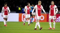 Ajax Amsterdam gagal menjuarai Eredivisi Belanda musim ini, karena dihentikan akibat pandemi virus corona. (AFP/Maurice van STEEN / ANP SPORT / ANP)
