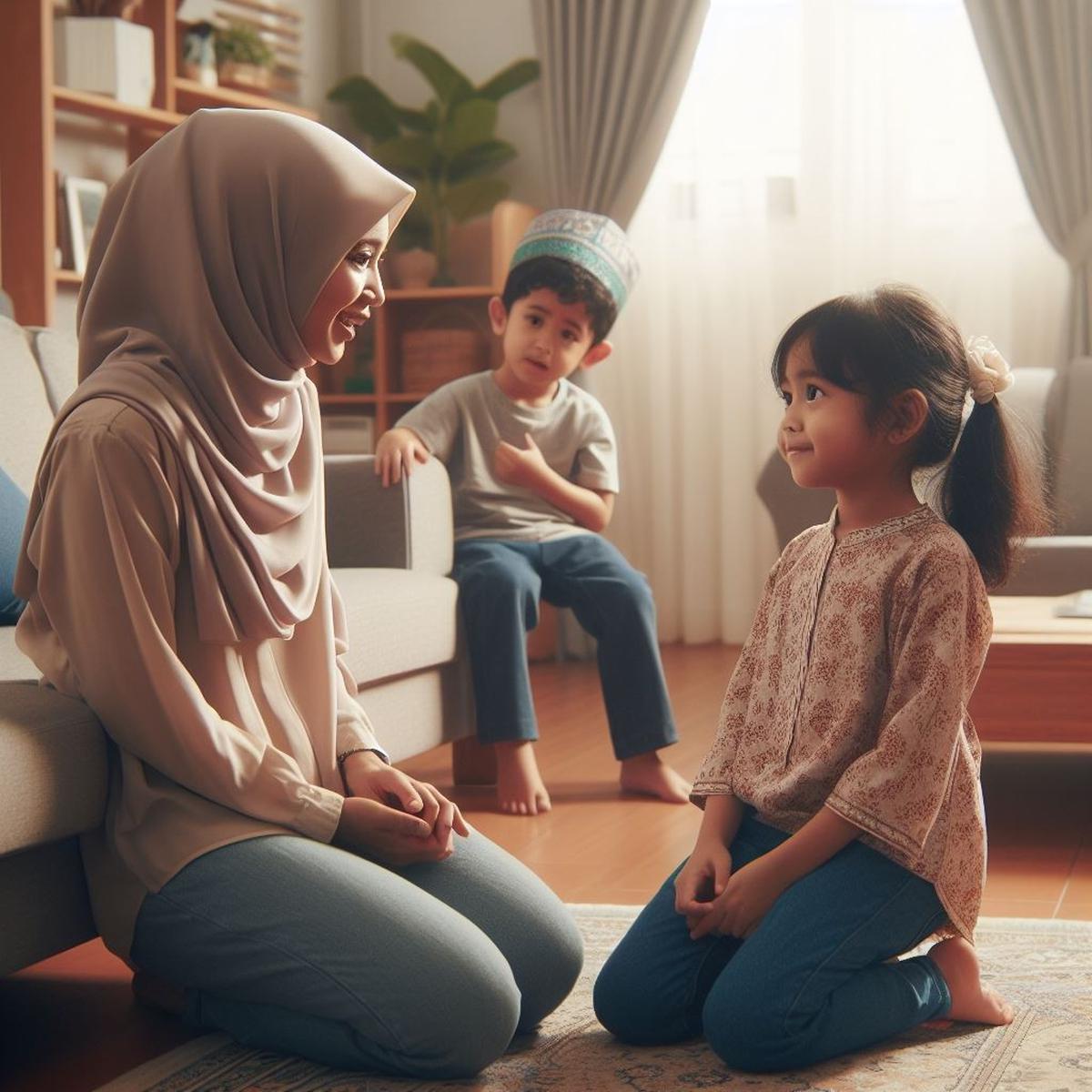 Ilustrasi Anak Berbicara