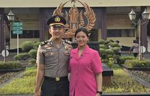 Potret AKP Hafiz Akbar Naik Pangkat Balok 3 Didampingi Istri Anak Eks Panglima TNI, Ungkap Kenaikan Gaji yang Didapat