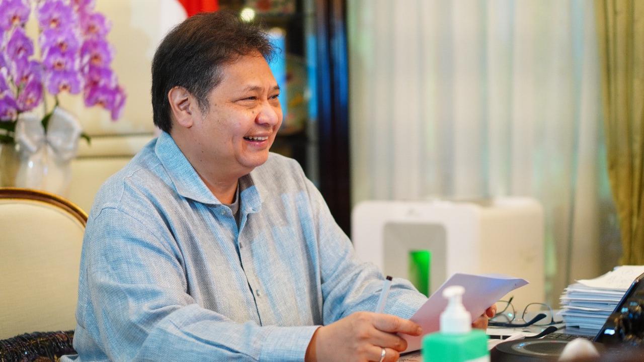 Menteri Koordinator Bidang Perekonomian Airlangga Hartarto. (Foto: ekon.go.id)