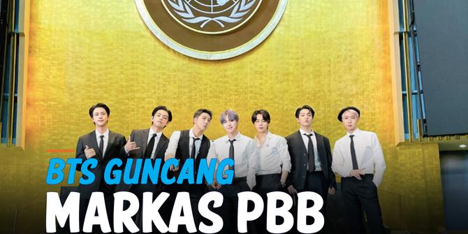 VIDEO: Penampilan BTS 'Permission to Dance' Guncang Markas PBB