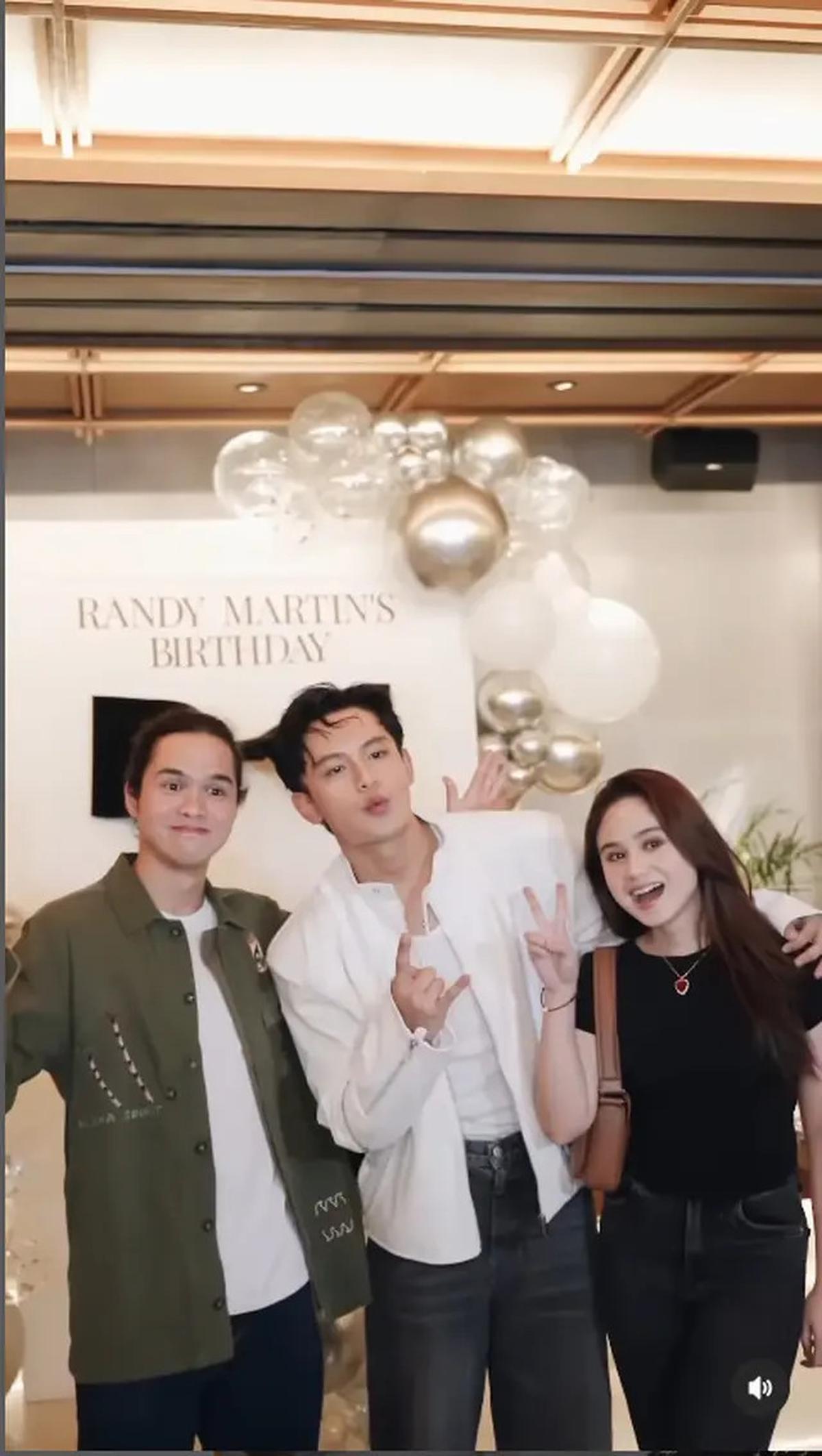 6 Potret Artis di Ulang Tahun Randy Martin, Kehadiran Lyodra Ginting Disorot