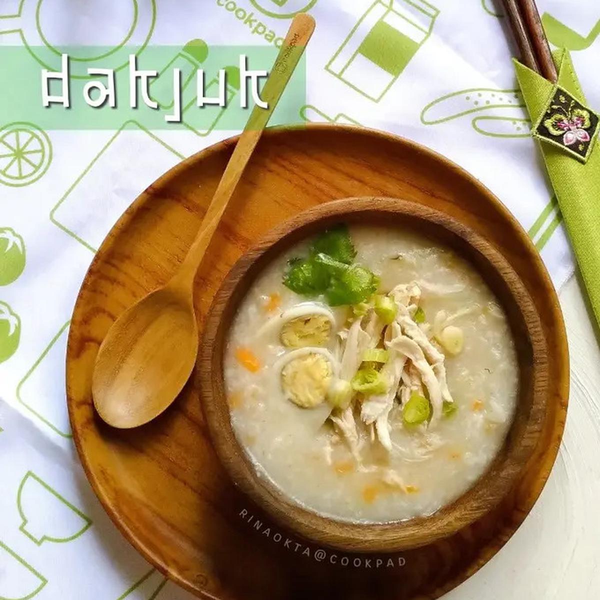 Ilustrasi Bubur Ayam Korea