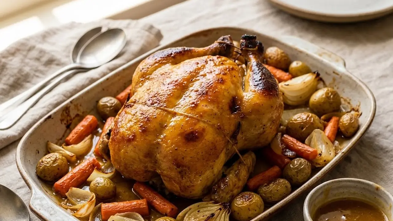 Resep Ayam Panggang Saus Madu Mustard