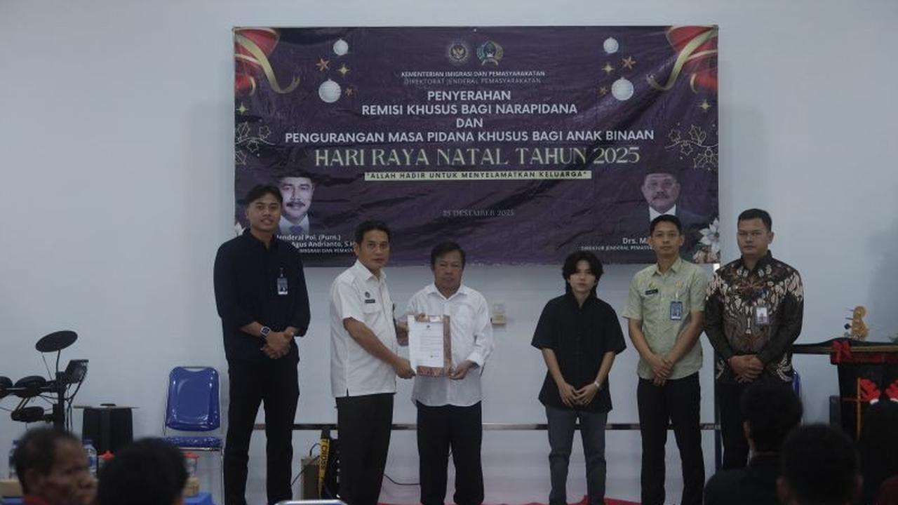 Kabar Gembira: 79 Napi Lapas Tarakan Terima Remisi Natal 2025, Satu Langsung Bebas!