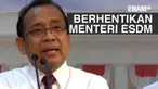 Pemberhentian Arcandra merupakan bentuk responsif Presiden terhadap isu yang berkembang di masyarakat.