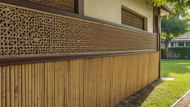 Desain Pagar Rumah Setengah