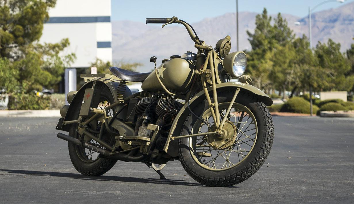 Indian Model 640 merupakan motor keluaran 1940an yang eksis dalam mengikuti Perang Dunia II. Motor ini memiliki desain bergaya Bobber dengan setang tinggi dan lebar. Mesin motor ini mampu menghasilkan tenaga hingga 22 Hp serta kecepatan maksimum mencapai 120 km/h. (Source: mecum.com)