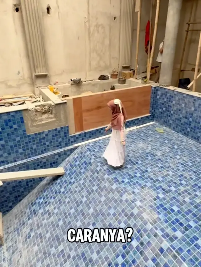 Kolam Renang Rumah Ria Ricis