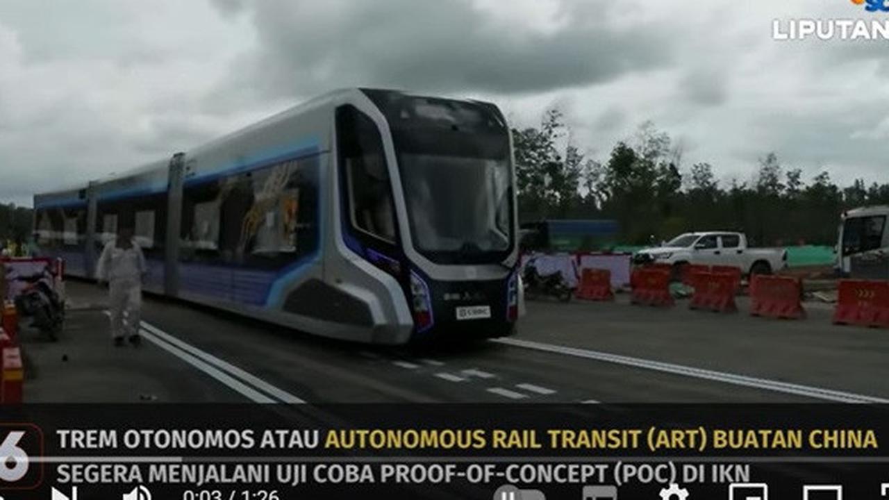 Kereta Tanpa Rel di Ibu Kota Nusantara Dikembalikan ke China, Kemenhub Akhirnya Beri Penjelasan