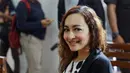 Beredar kabar bahwa Dewi Rezer meninggalkan rumah beserta anak-anaknya. Pada sidang yang digelar Kamis (4/8/2016), ia menjawab seputar berita simpang siur tersebut. (Galih W. Satria/Bintang.com)