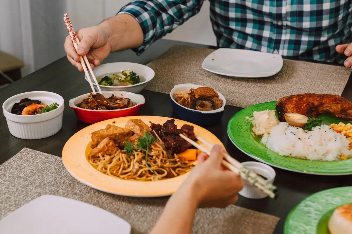 Ilustrasi makan