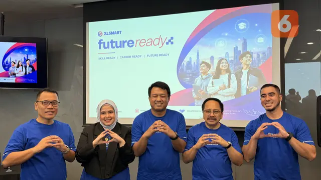 Konferensi pers program Future Ready di XLSmart Tower Jakarta, Jumat (3/7/2026).