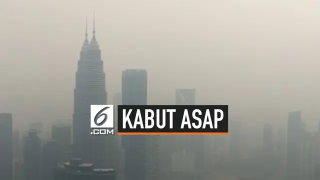 VIDEO: Penampakan Langit Kuala Lumpur Diselimuti Kabut Asap