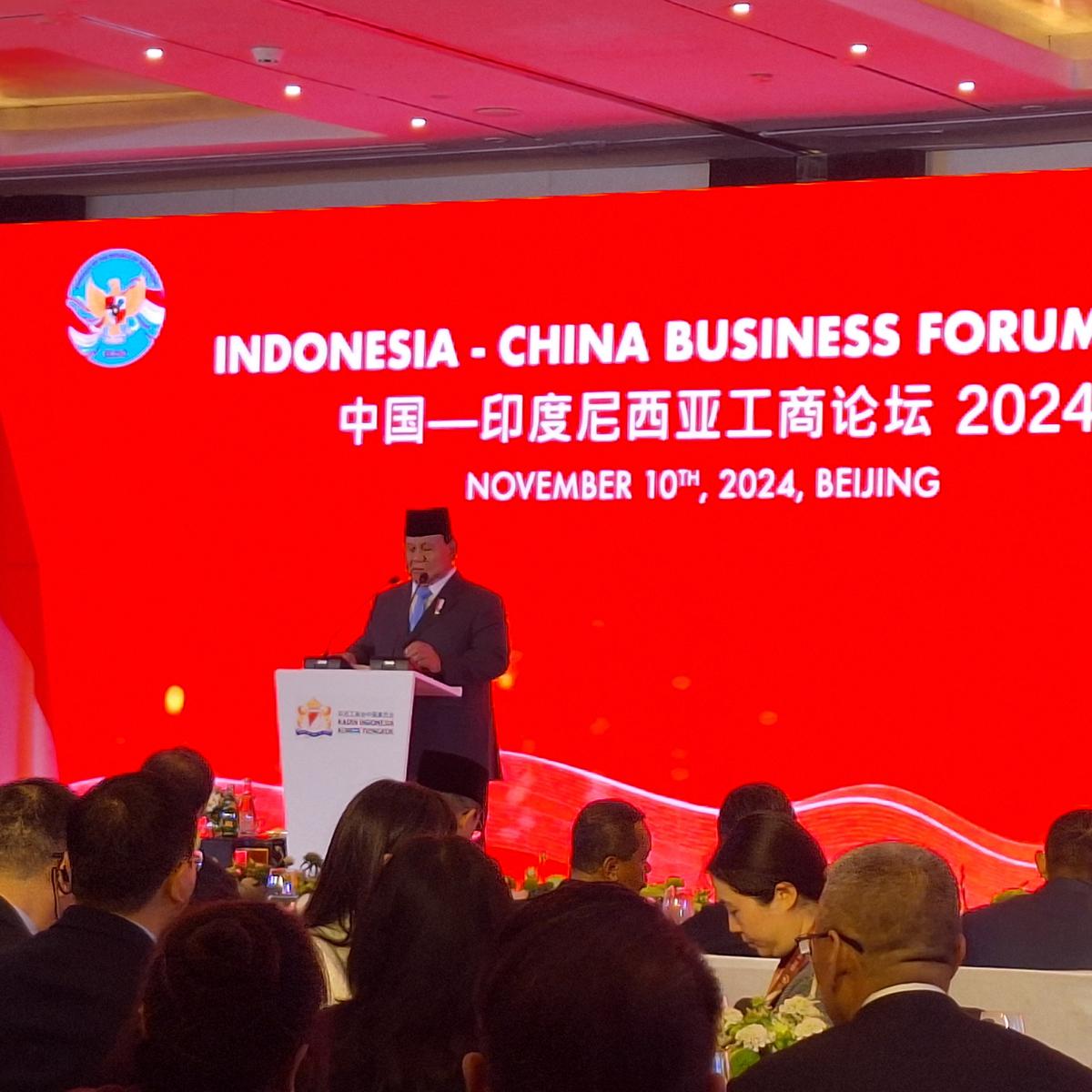 Kunjungan Prabowo Subianto ke China.