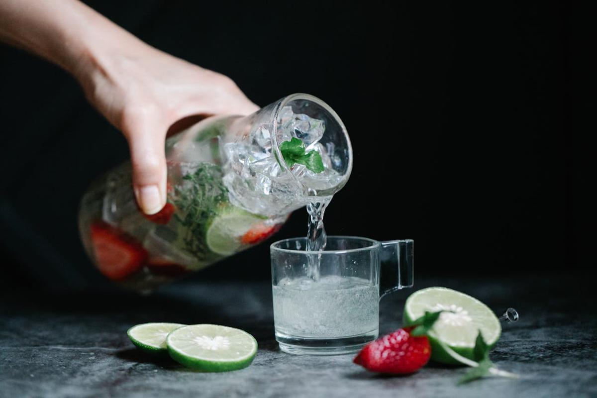 Ilustrasi Infused Water