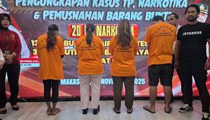 penculik bayi bilqis di makassar ditangkap. (Liputan6.com/Fauzan)