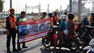 KAI dan Polisi Sidak Perlintasan Sebidang Usai KA Malabar Tertemper Truk di Klaten