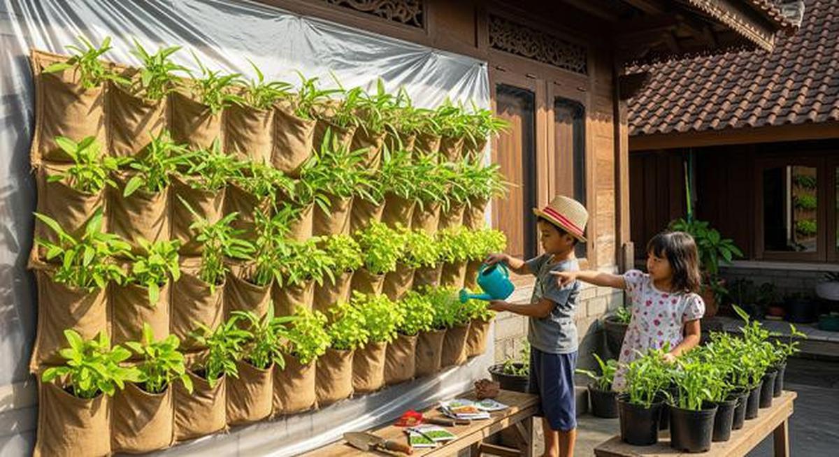 10 Model Kebun Mini untuk Anak-anak Belajar Berkebun di Rumah, Seru dan Edukatif