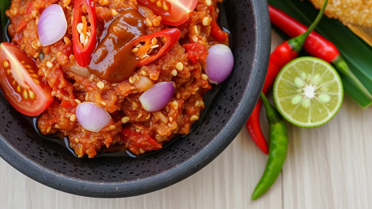 Resep Sambal Terasi Sunda yang Awet dan Tidak Cepat Basi (Image by Gemini AI)