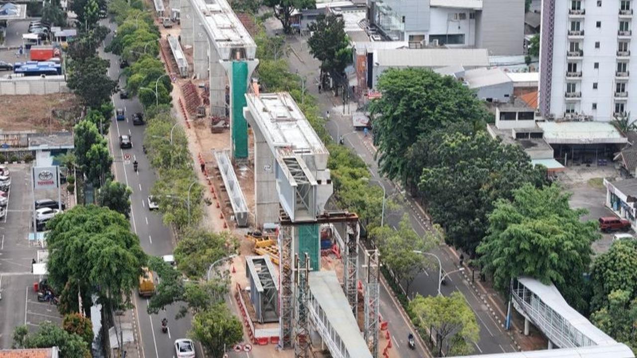 Jakpro-Dishub DKI Rekayasa Lalu Lintas Matraman demi Percepatan Proyek LRT Jakarta