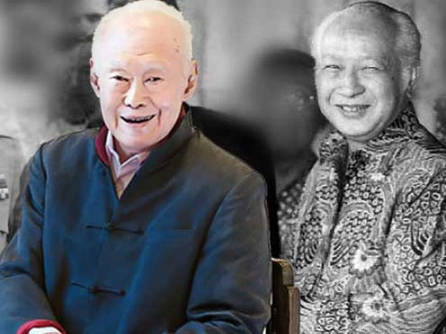 Lee Kuan Yew Antara Sukarno Dan Soeharto News Liputan6 Com