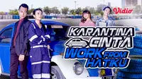 Nonton duluan FTV SCTV Karantina Cinta, Work From Hatiku di Vidio. (Sumber: Vidio)