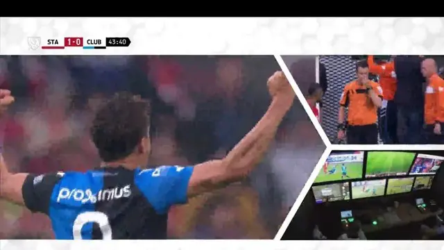 Standard Liege 1-1 Club Brugge | Liga Belgia | Highlight Pertandingan dan Gol-gol