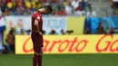 Bermain dengan 10 orang, penjagaan ketat, dan terlalu egois membuat CR7 tak berkutik di laga ini, Senin (16/6/2014) (AFP Photo/FRANCISCO LEONG)