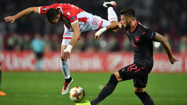 Arsenal, FK Crvena Zvezda, Liga Europa