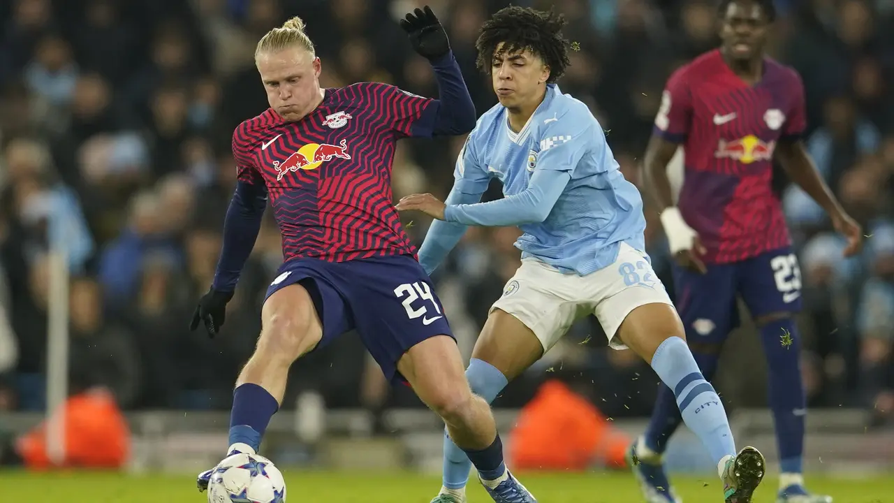 Hasil Liga Champions Manchester City and RB Leipzig
