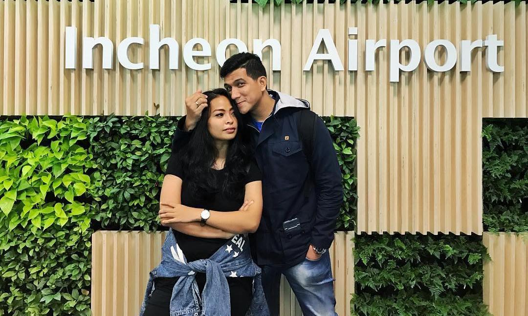 Tantri Kotak dan suami, Arda Naff.