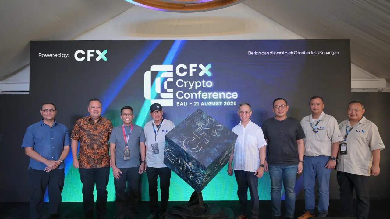 CFX Crypto Conference 2025 resmi digelar di Social House, Nuanu City, Tabanan, Bali. (Foto: Liputan6.com/Gagas Y)