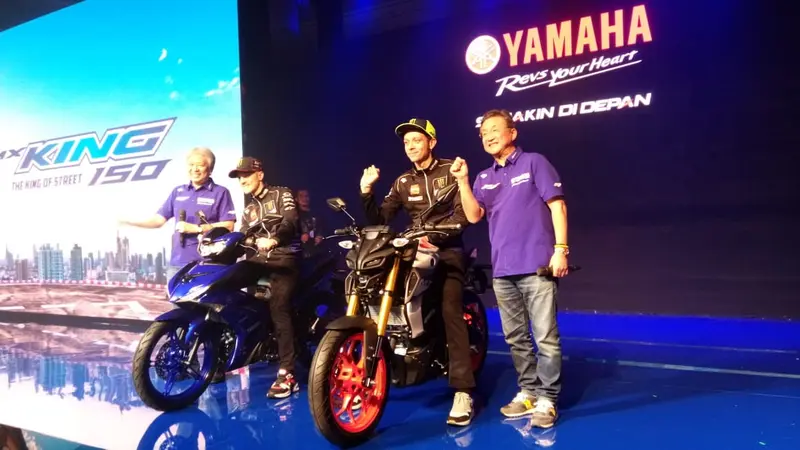 Yamaha Indonesia secara resmi melakukan peluncuran dua produk anyar mereka, yakni MT-15 dan New MX-King kepada publik Senin (4/2/19).