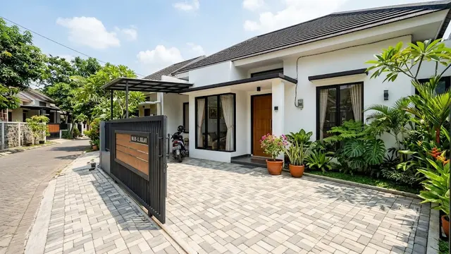 Paving Block Berwarna Terang