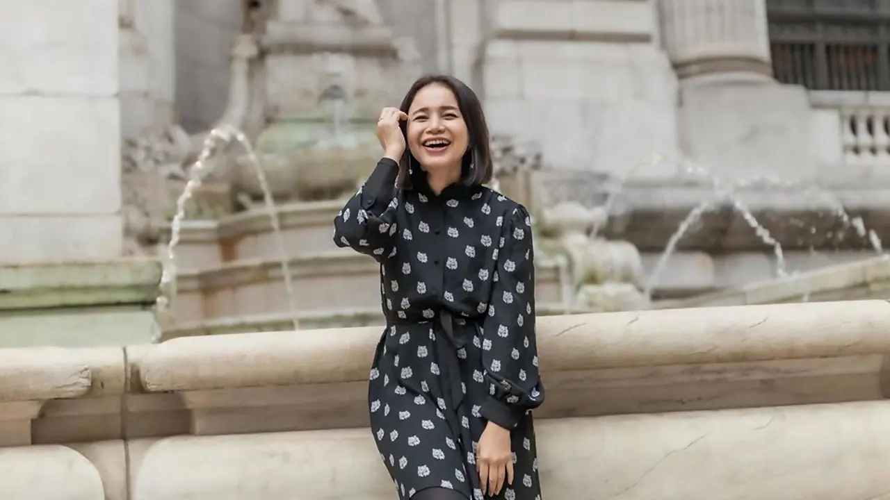FOTO: Tampil Stylish, Ini Gaya OOTD Rossa Saat Liburan ke New York