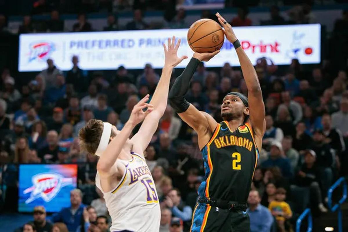 Hasil NBA: Bikin Shai Gilgeous-Alexander Tak Dapat Free Throw, Lakers Lumat Thunder