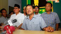 Rachmat Yasin beserta 26 DPW PPP lainnya menghendaki sanksi dan mosi tidak percaya kepada ketua umum partainya, Suryadharma Ali (Liputan6.com/Miftahul Hayat)