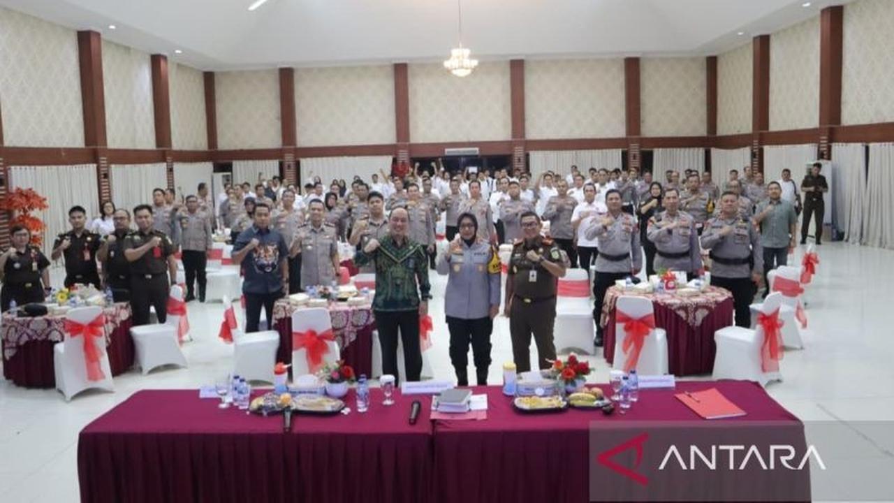 Polres Metro Bekasi Perkuat Sistem Peradilan dengan Sosialisasi KUHP KUHAP Baru