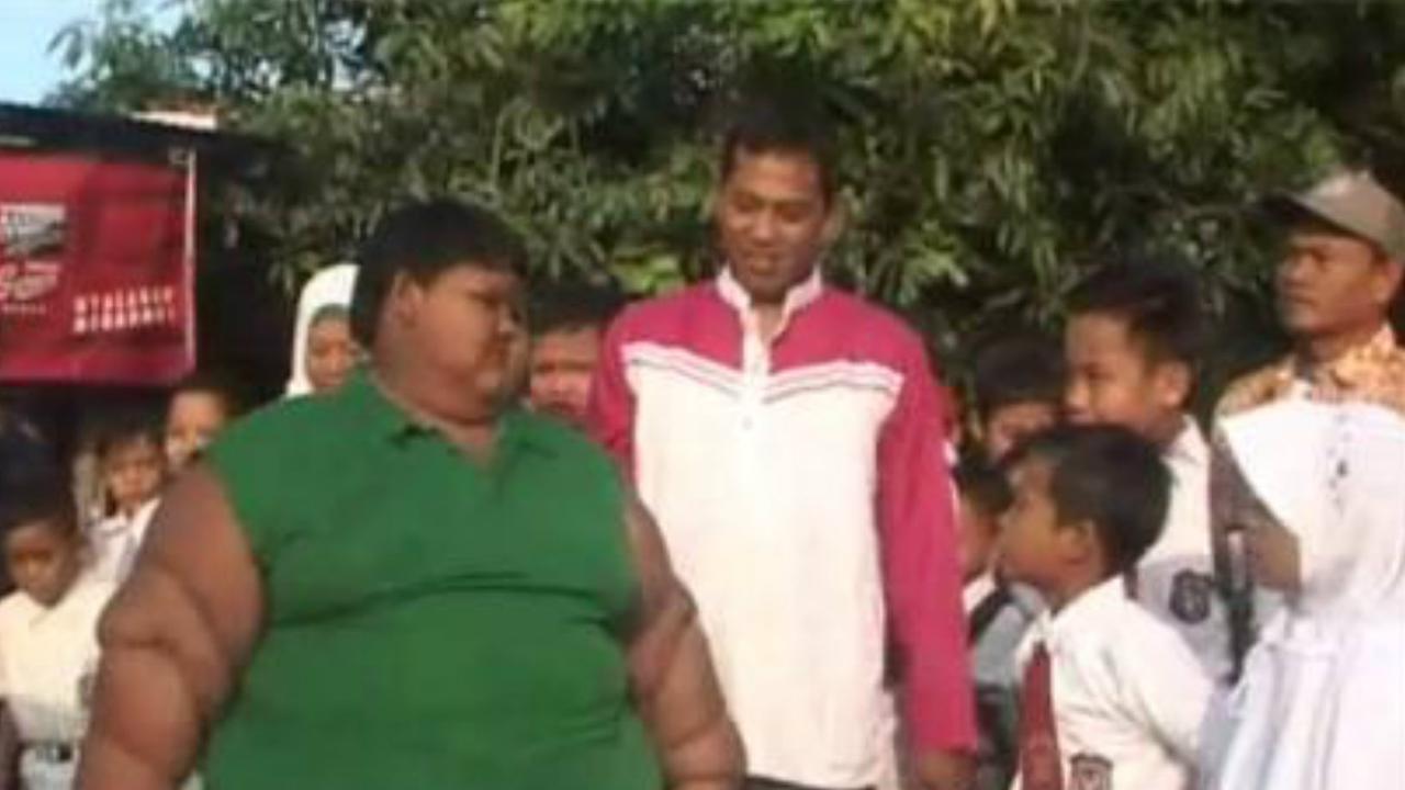 Arya Permana mulai kembali bersekolah