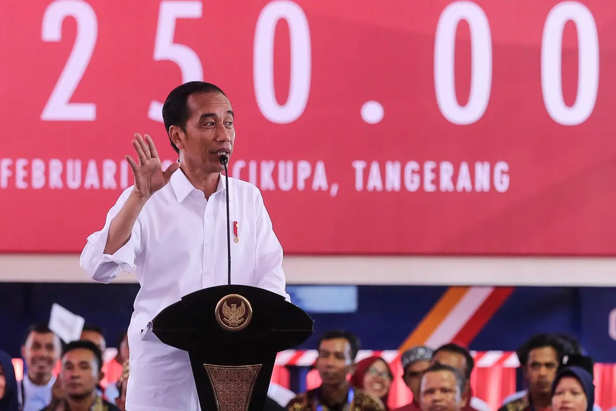 Presiden Jokowi Lepas Kontainer Ekspor Mayora ke-250 Ribu