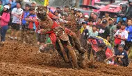 Arsenio Algifari saat tampil untuk tim Astra Honda Racing Team. (Astra Honda)