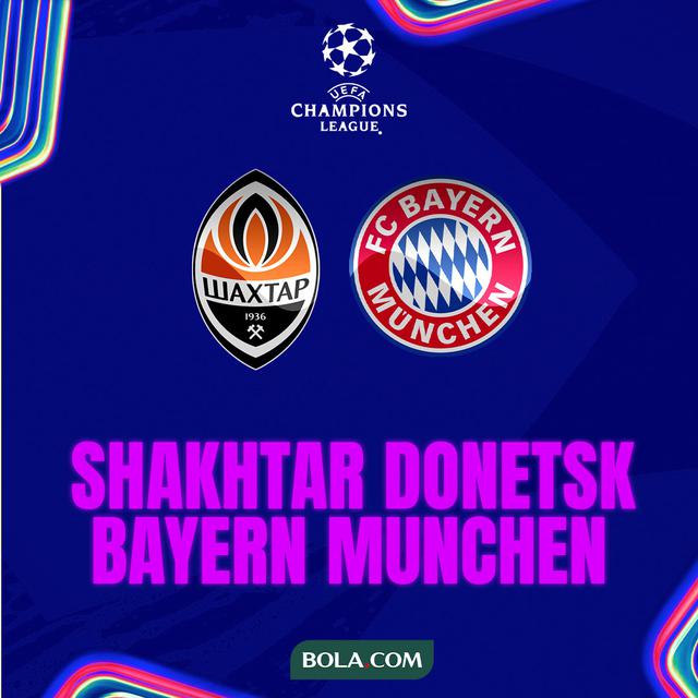 Liga Champions - Shakhtar Donetsk Vs Bayern Munchen