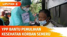 Ambil peran bantu pemulihan kondisi kesehatan warga yang terdampak erupsi Semeru di Candipuro, Lumajang, Yayasan Pundi Amal Peduli Kasih dan Yayasan Karya Alpha Omega gelar bakti sosial pengobatan gratis.
