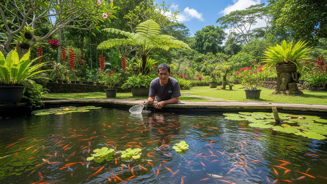Tips Membuat Kolam Ikan yang Tidak Jadi Sarang Nyamuk