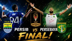 Jadwal Siaran Langsung Final Piala Presiden 2026 di Indosiar: Persib Vs Persebaya