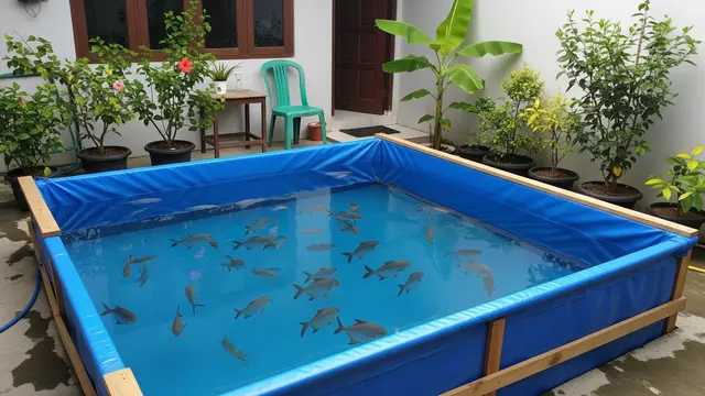 Cara Budidaya Ikan Bawal di Kolam Terpal, Panduan Lengkap untuk Pemula