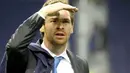 Gaya pelatih FC Porto Andre Villas Boas usai laga lawan Pacos Ferreira di Portuguese Super League 2010-2011 yang digelar di Porto, 8 Mei 2011. AFP PHOTO / MIGUEL RIOPA