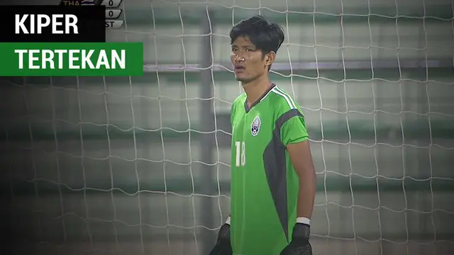 VIDEO: Pemain Kamboja Ini Jadi Kiper Paling Tertekan pada SEA Games 2017?
